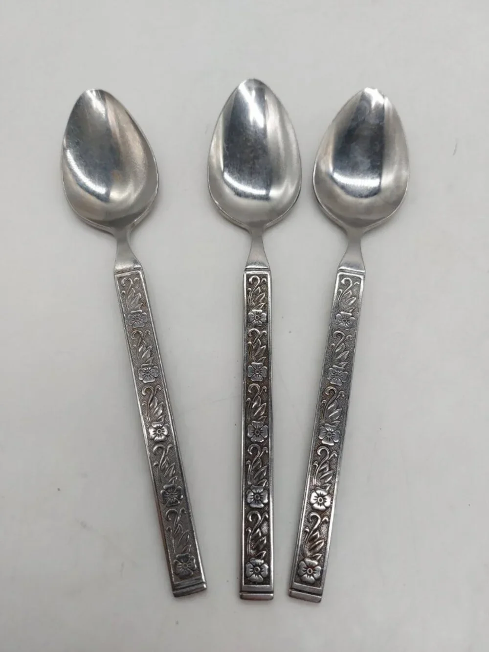 Riviera Monterey Stainless Flatware 3 Teaspoons 6